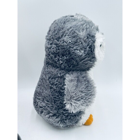 Destination Nation Gray White Penguin Plush Aurora Stuffed Animal Toy New w Tags - Picture 4 of 5